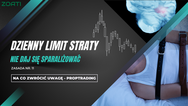 Proptrading - 11. Dzienny limit straty - Nie daj się sparaliżować