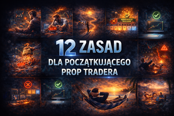 12 zasad prop tradingu. Kompletny przewodnik po psychologii wyzwania