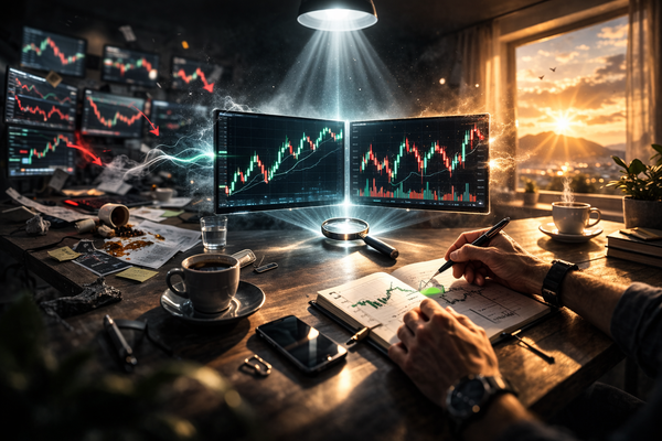 Dlaczego obserwuję tylko dwa instrumenty (i co sprawiło, że lepiej rozpoznaję okazje)